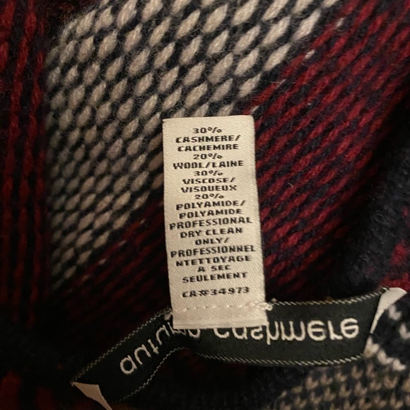 Autumn Cashmere Fringed Waterfall Cardigan - Picture 5 of 5